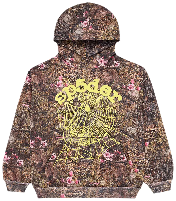Sp5der OG Web Hoodie 'Real Tree'